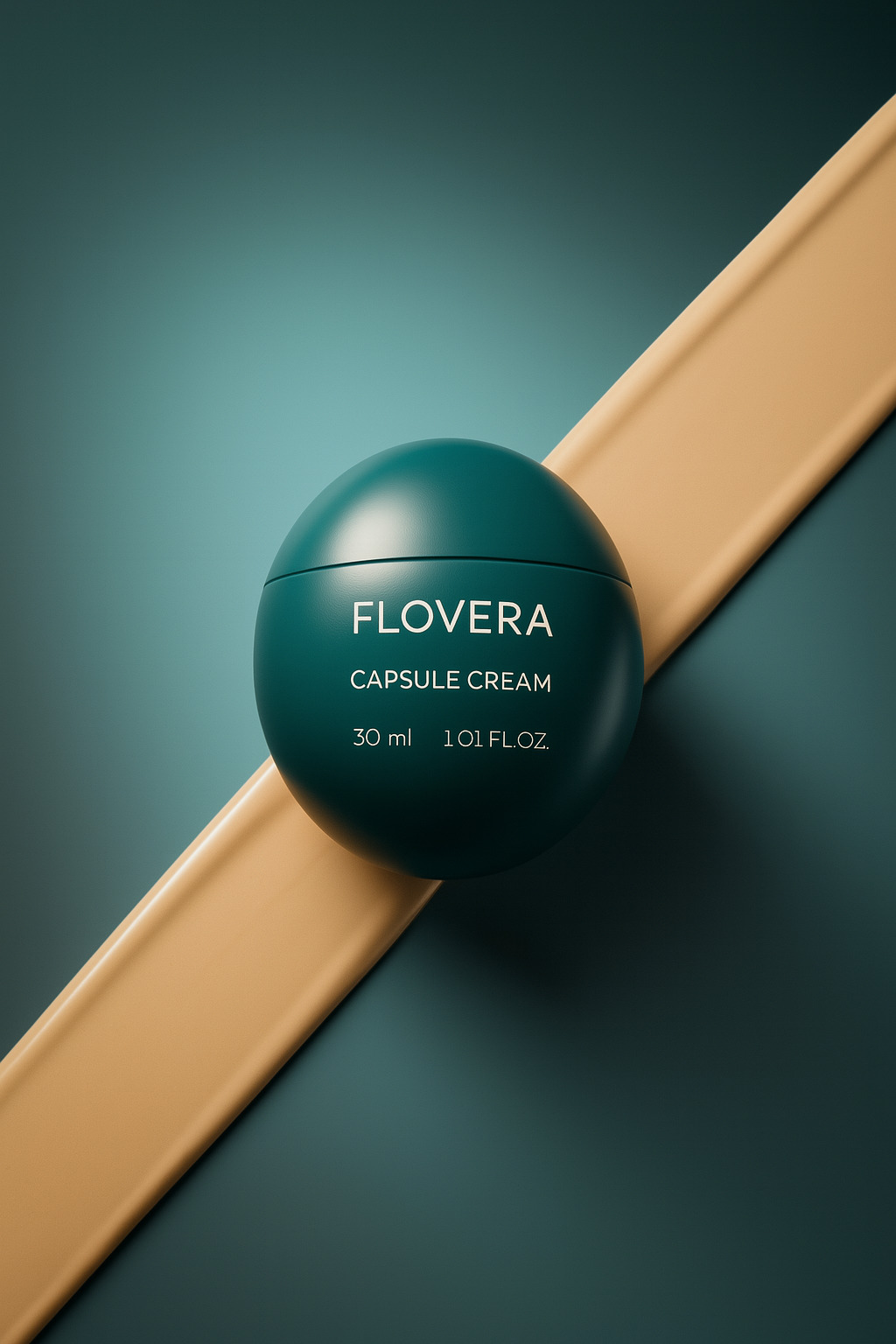 Жидкий тональный крем CAPSULE CREAM FLOVERA тон 01 