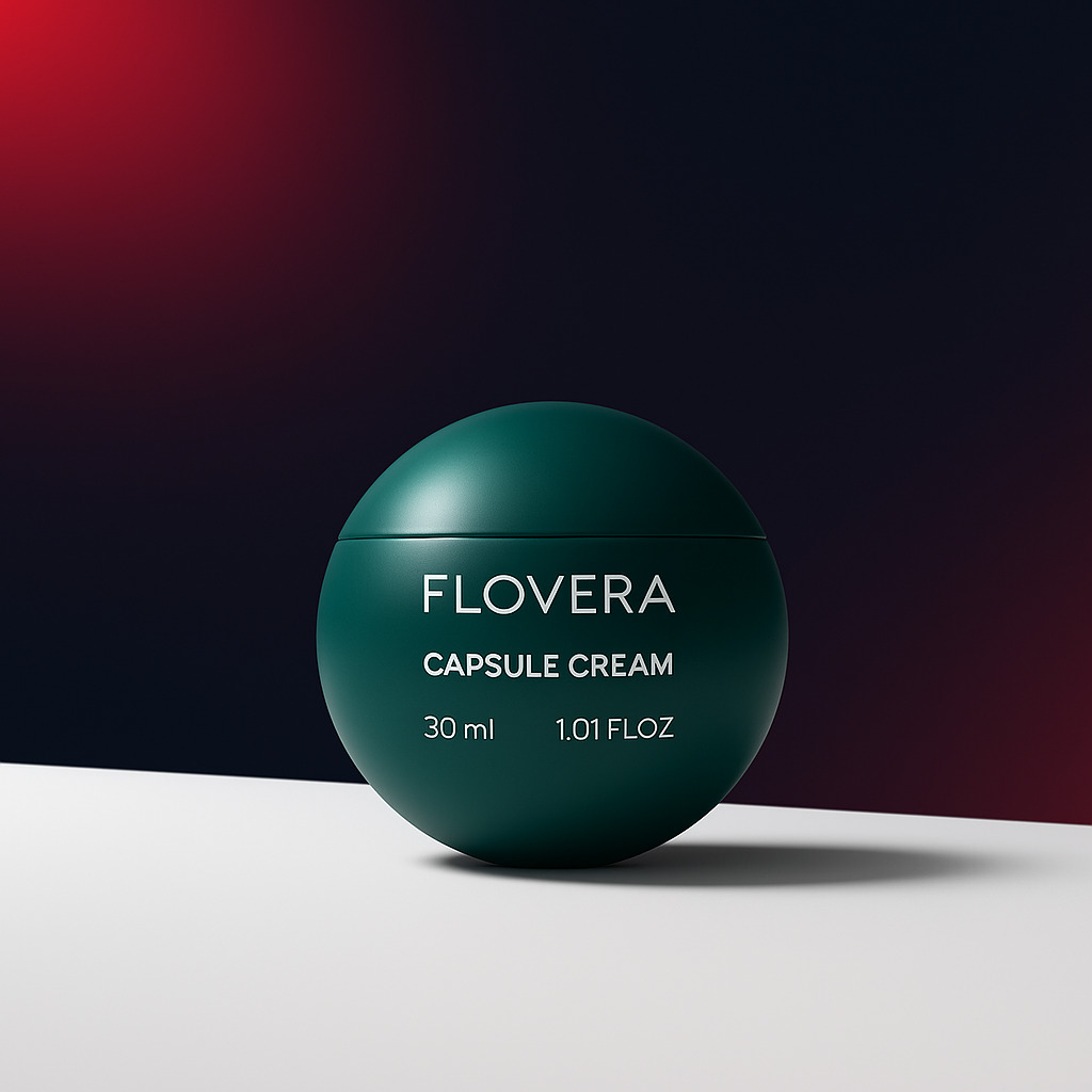 Жидкий тональный крем CAPSULE CREAM FLOVERA тон 02