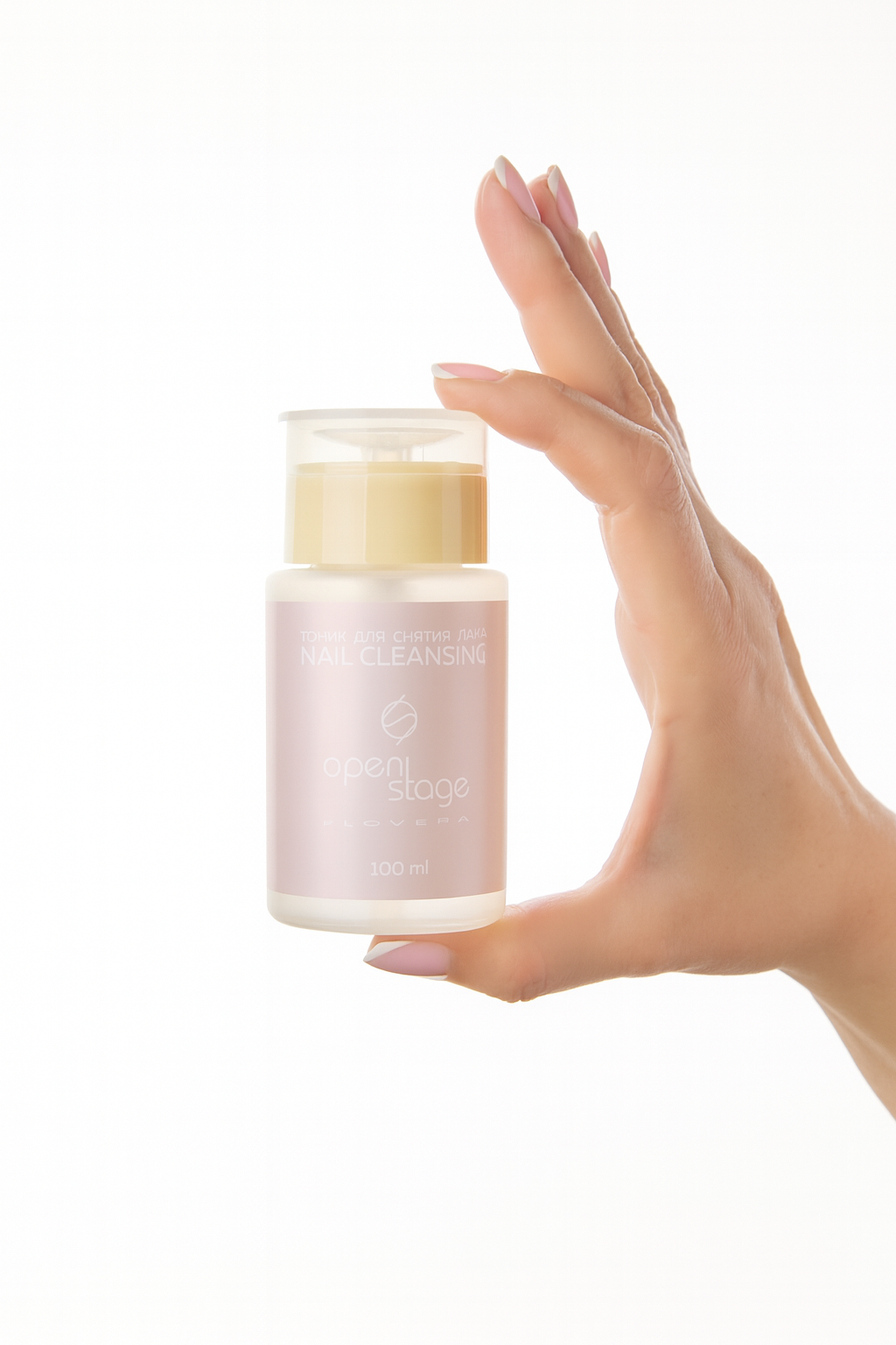 Тоник для снятия лака NAIL CLEANSING FLOVERA